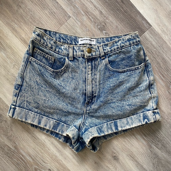 American Apparel Acid Wash Shorts (29) - Picture 1 of 4